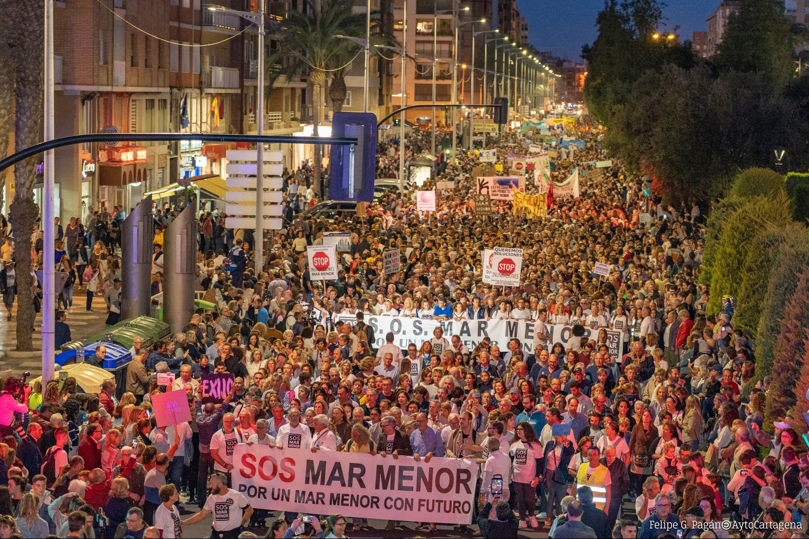 Manifestacin SOS Mar Menor