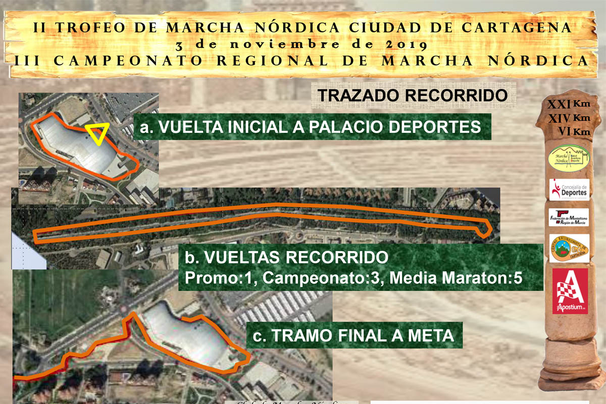 II Trofeo de Marcha Nrdica Ciudad de Cartagena