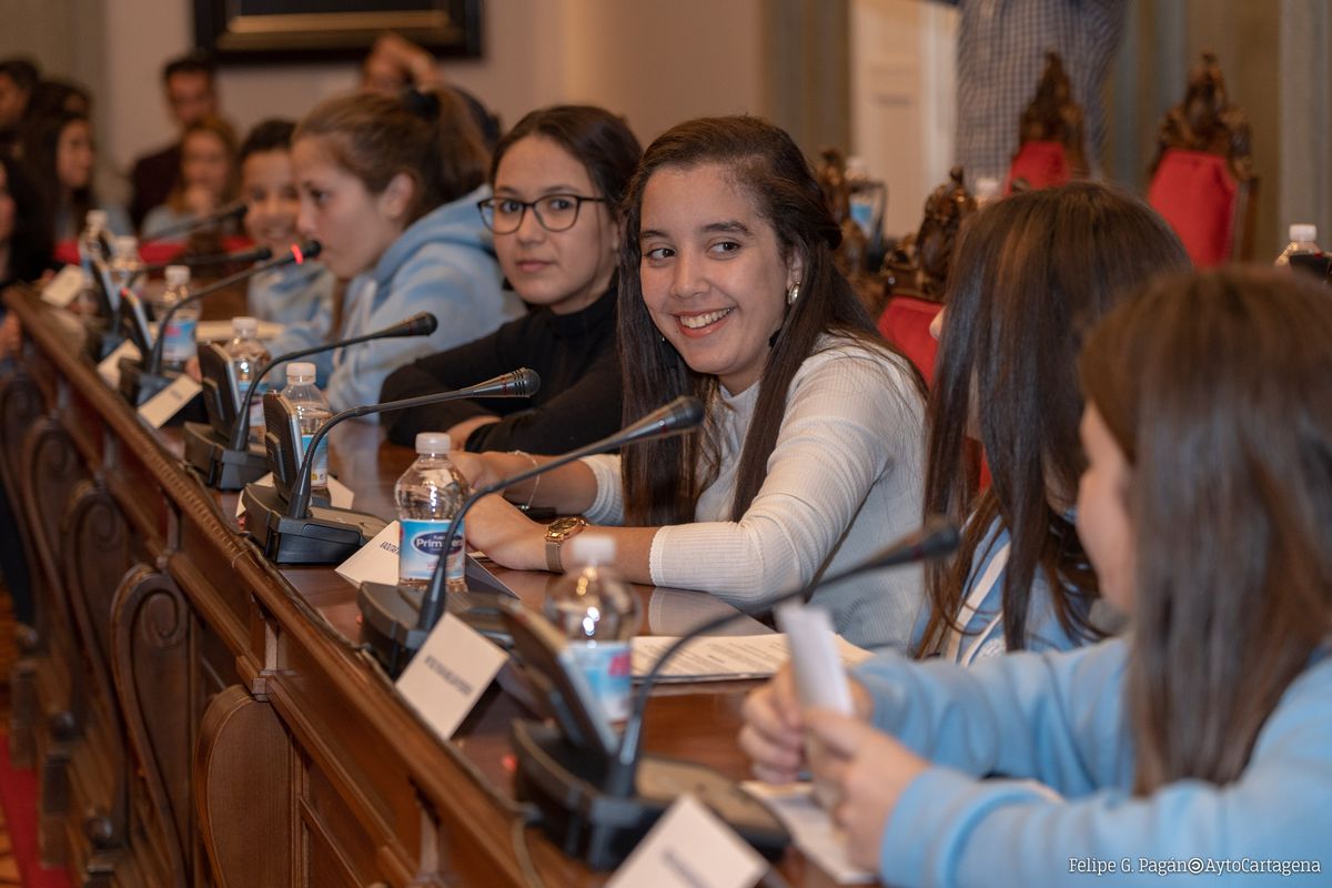 Pleno del Consejo Municipal de la Infancia. Imagen de archivo