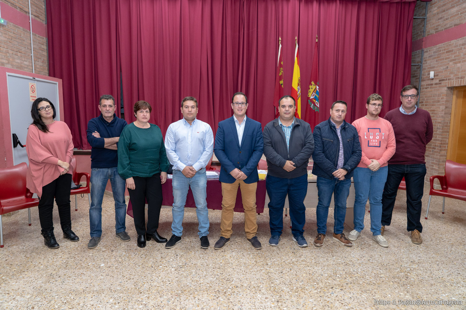 Constitución de la Junta Vecinal de El Albujón, Las Lomas y Miranda