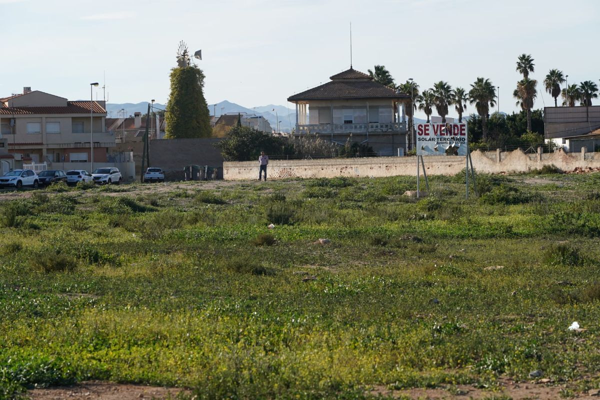 Zona de San Flix donde se construir la residencia para personas mayores
