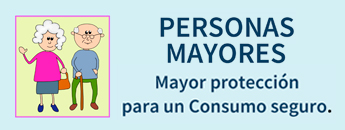 Gua de Consumo Seguro para personas mayores.