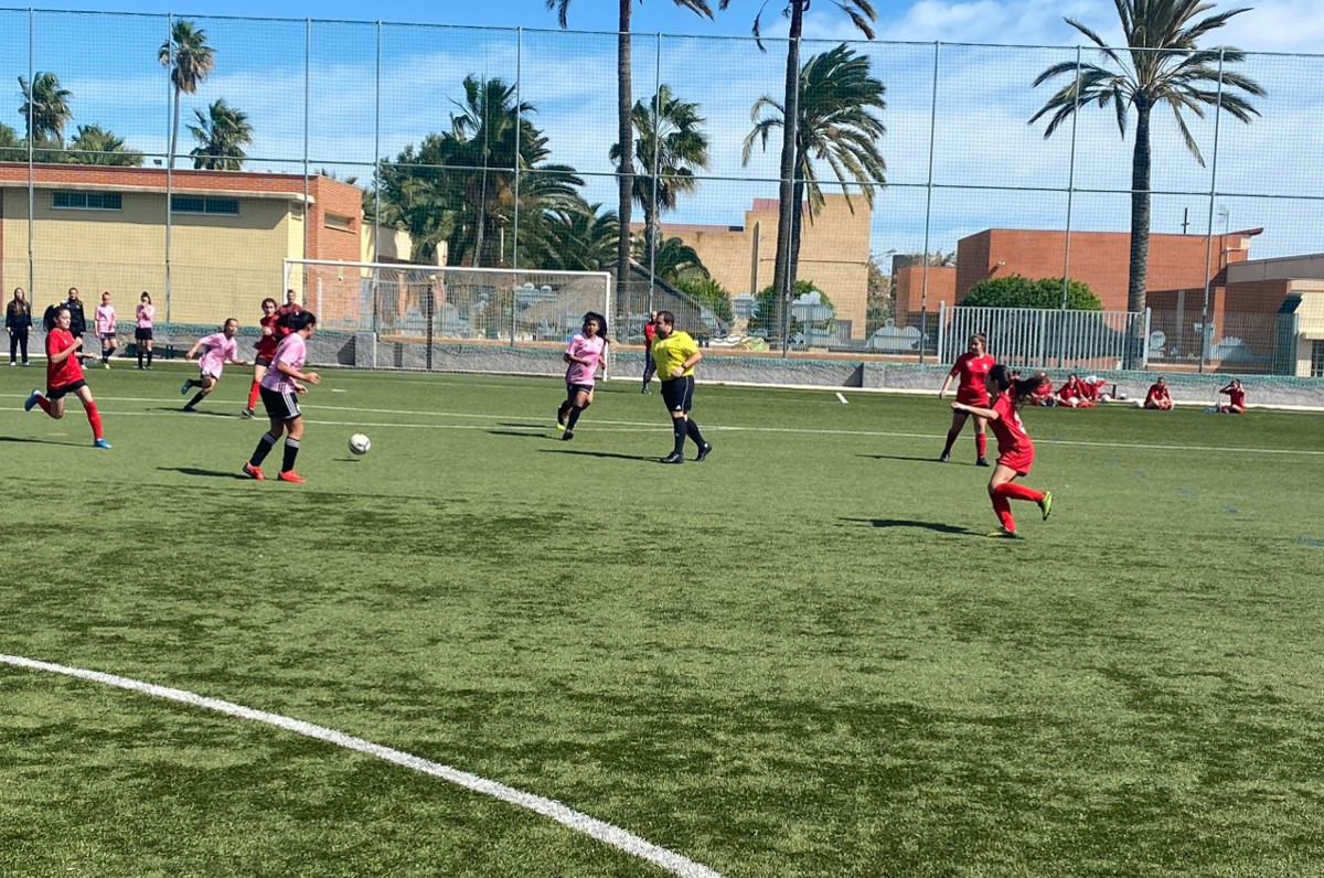 Liga comarcal de ftbol base, categora fminas