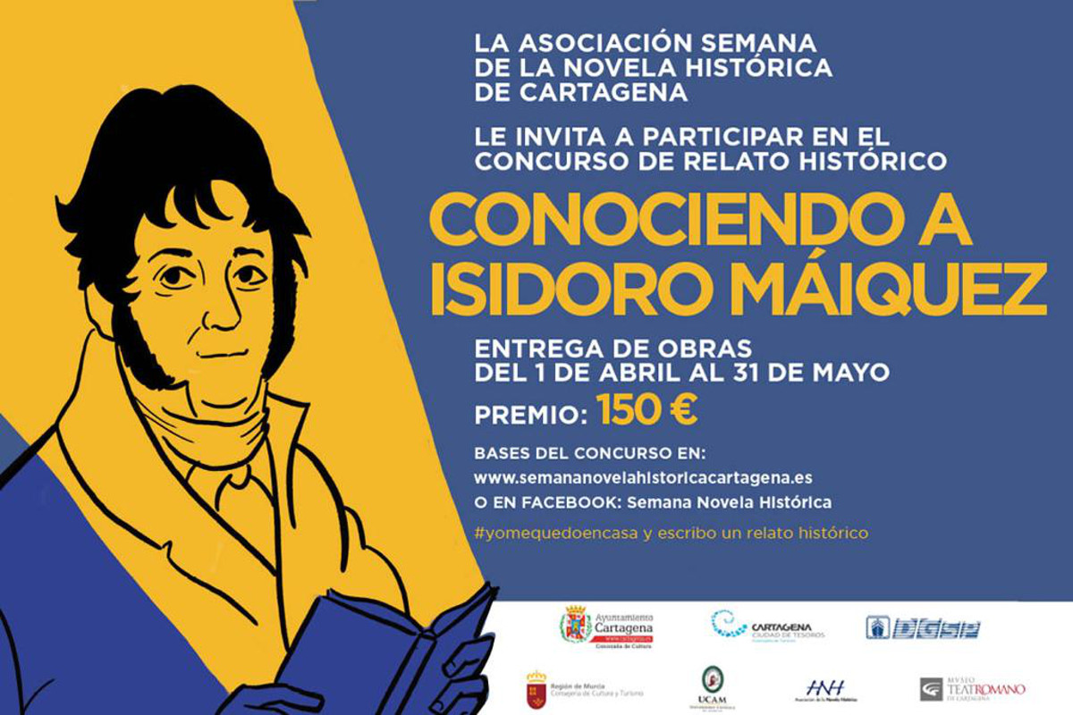 Concurso de Relatos Cortos Conociendo a Isidoro Miquez, Semana de la Novela Histrica de Cartagena