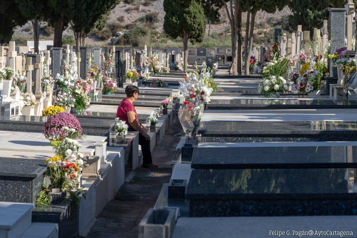 Cementerio de Los Remedios en Santa Luca. Imagen de archivo