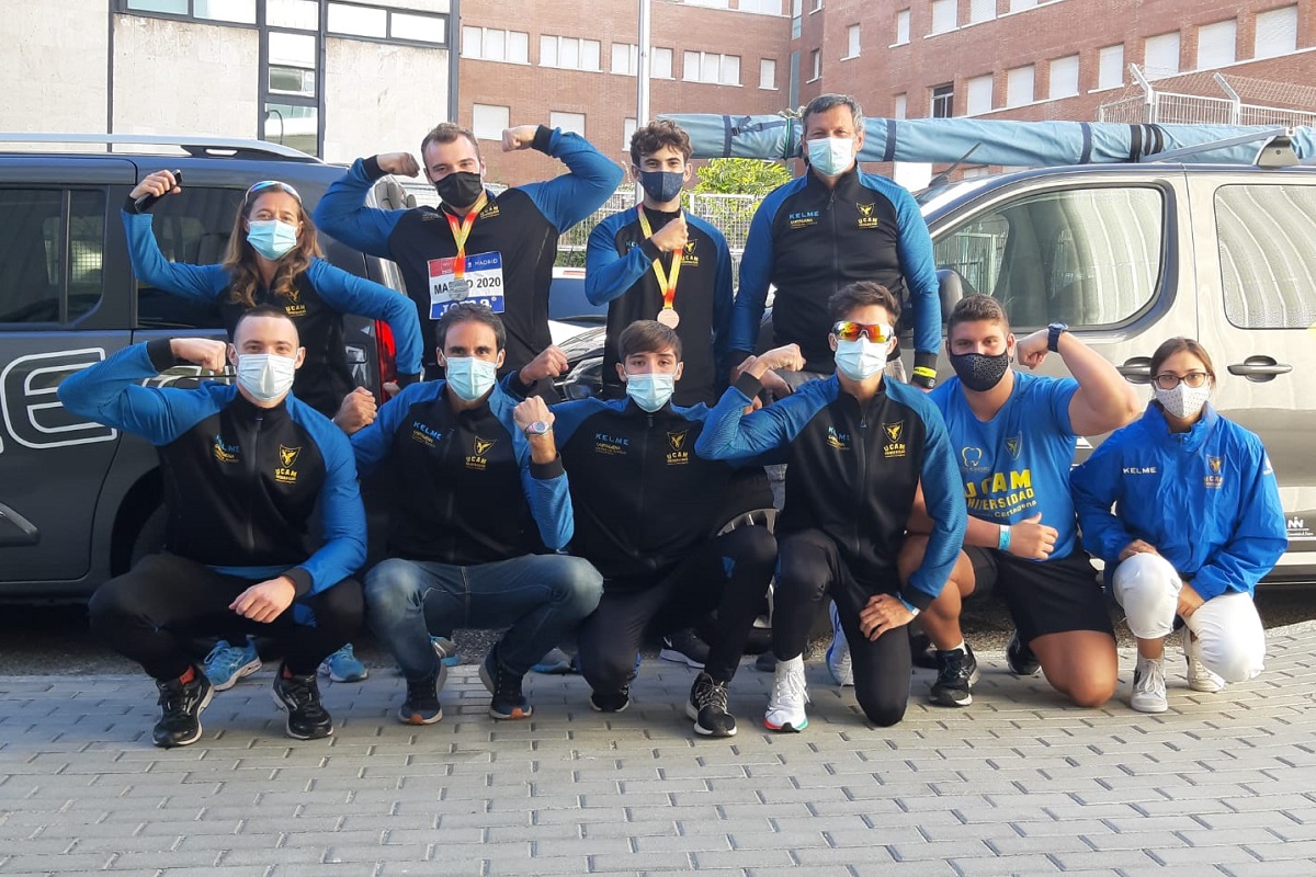 Excelencia del UCAM Atletismo Cartagena en el Nacional Sub20 de Aire