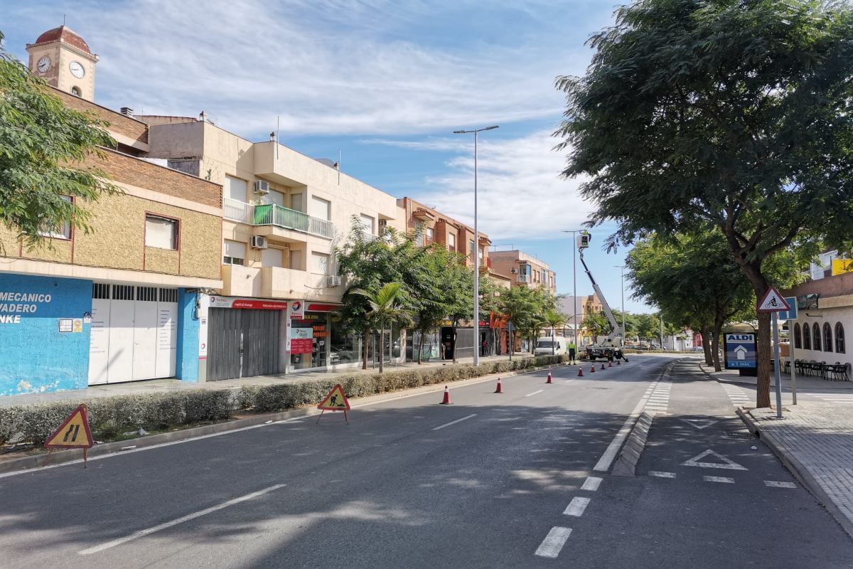 Nuevas luminarias LED en barrios norte de Cartagena