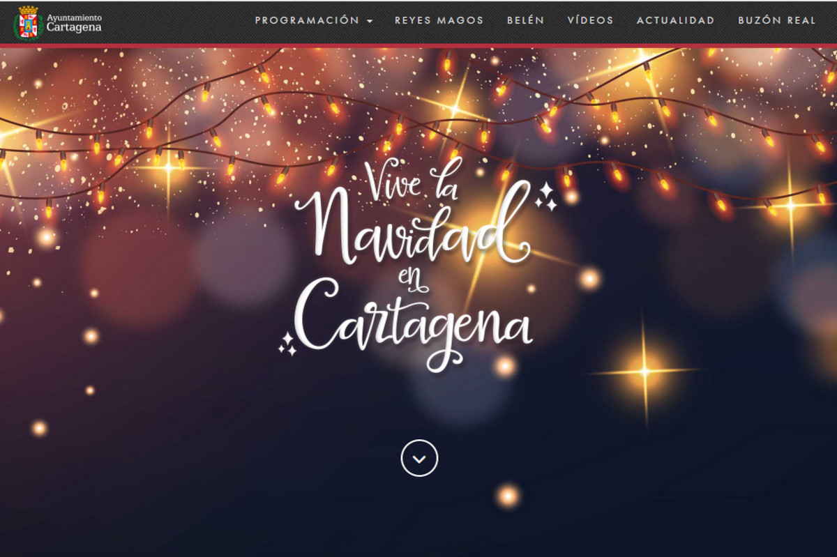 Web municipal de Navidad