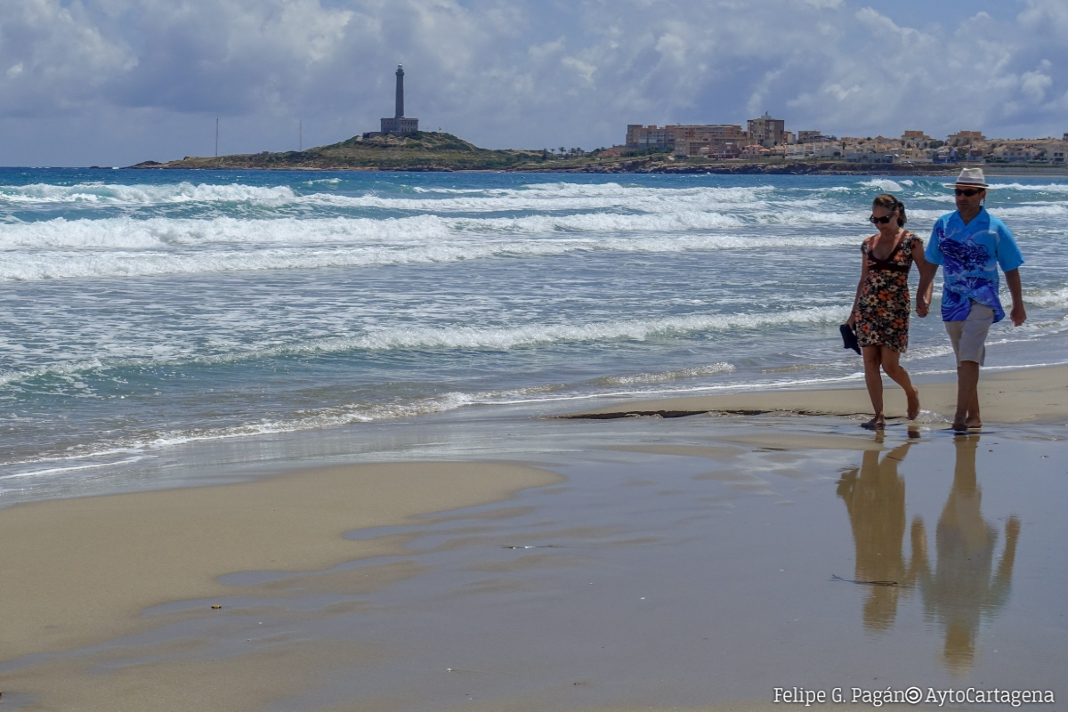 Playa en Cartagena