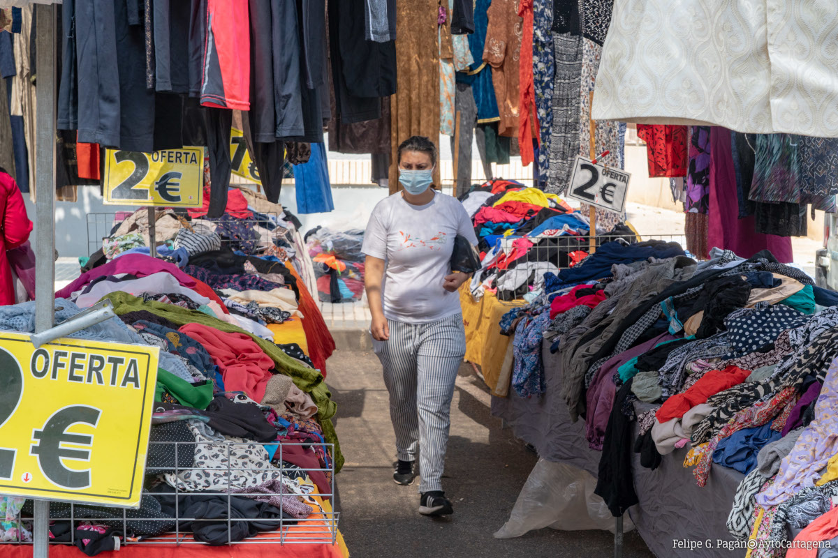 Mercadillos semanales de Cartagena