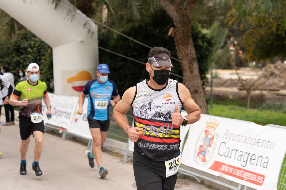 El III Trail de Alumbres se convierte en la primera carrera popular de este ao en Cartagena