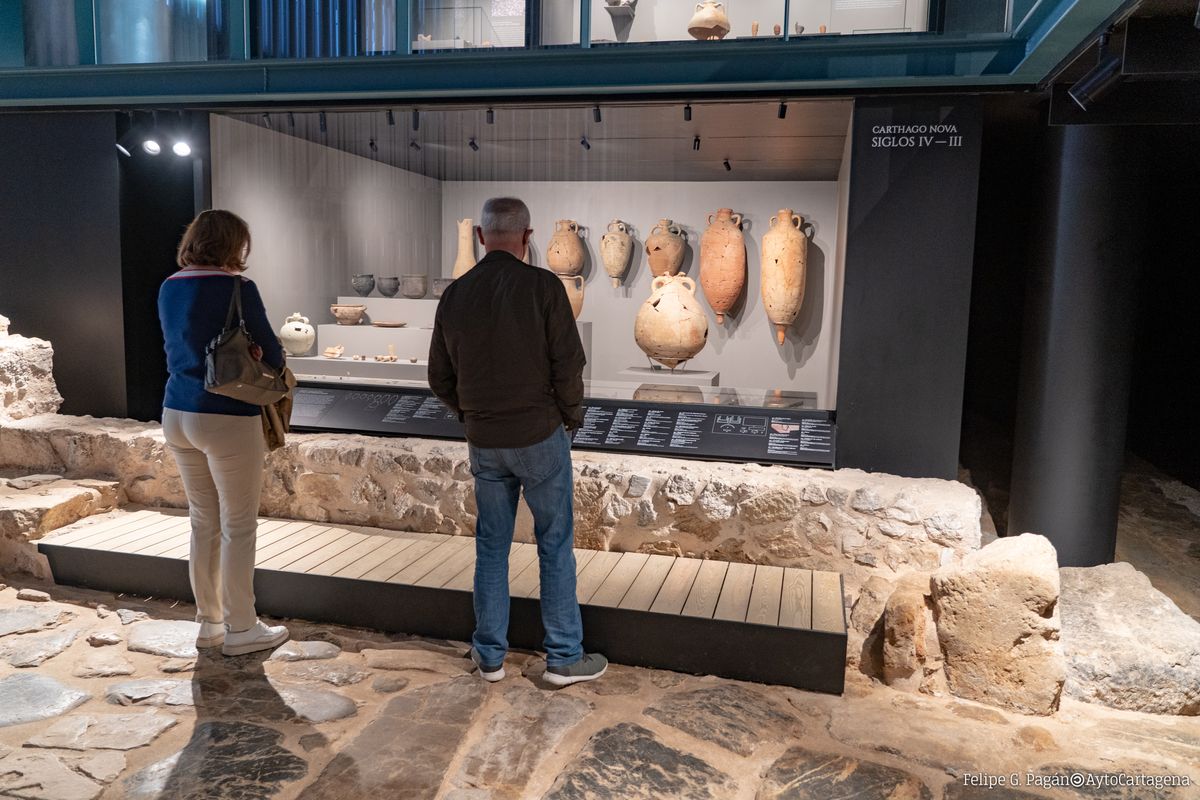 Las visitas a los museos de Cartagena se incrementan un 70% con respecto al año pasado