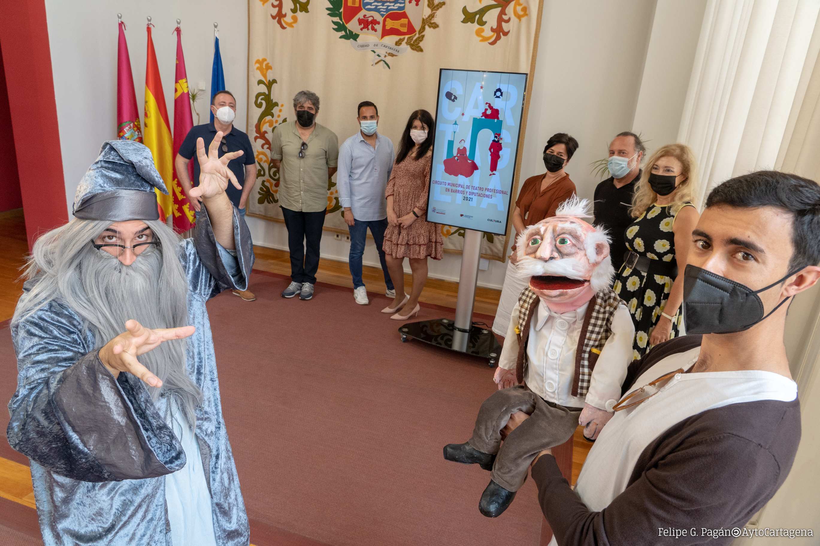 Presentacin del circuito municipal de teatro en barrios y diputaciones