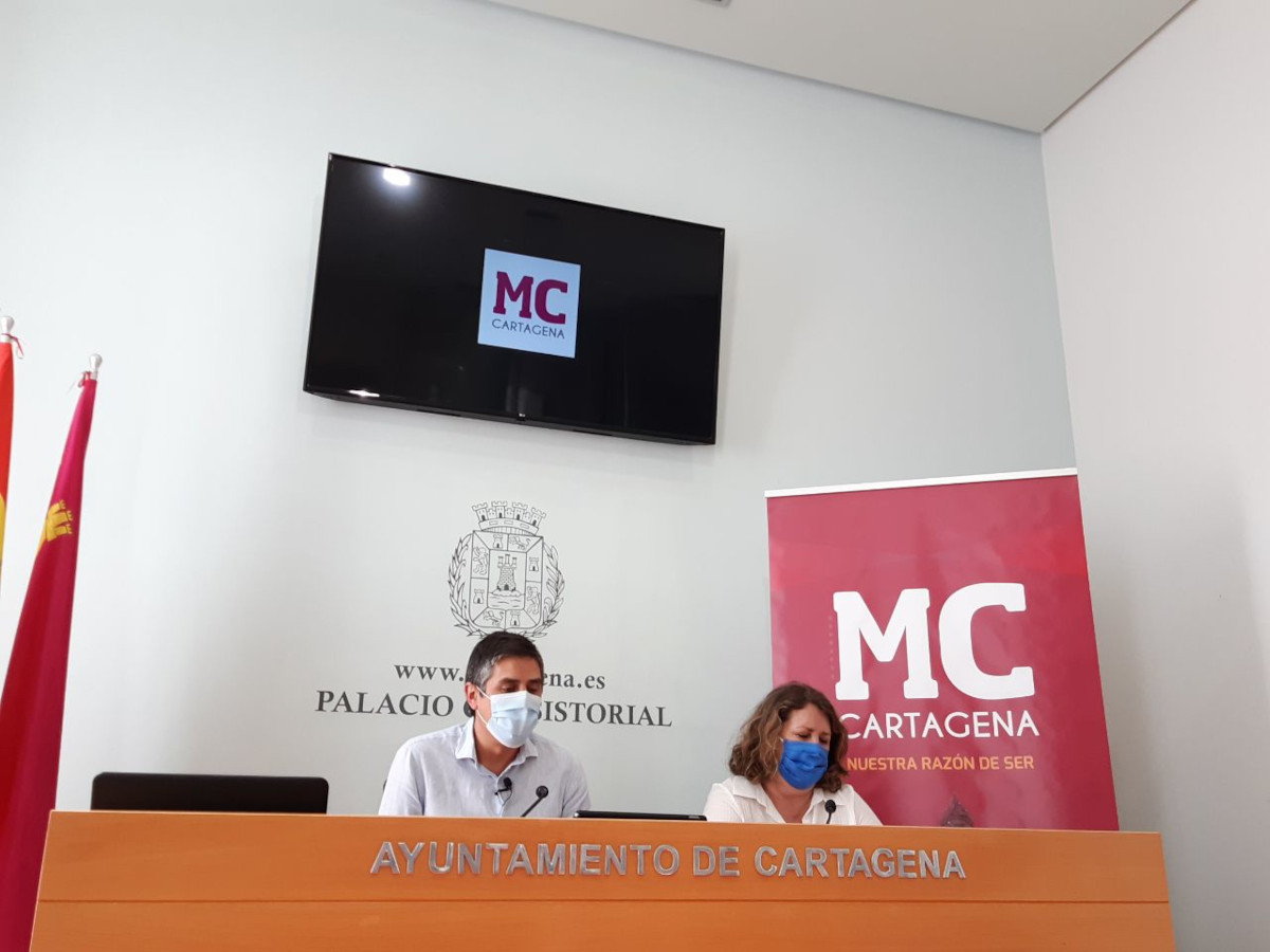 Rueda de prensa de MC Cartagena sobre Monasterio de San Gins de la Jara