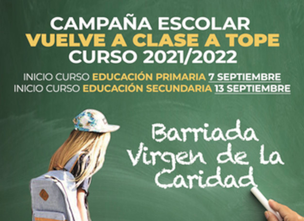 Campaa Vuelve a clase a tope, de Servicios Sociales