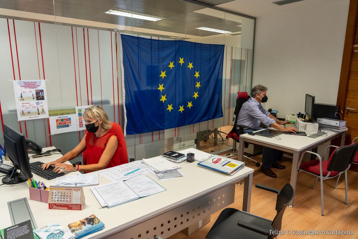 Visita a la Unidad de Proyectos Europeos