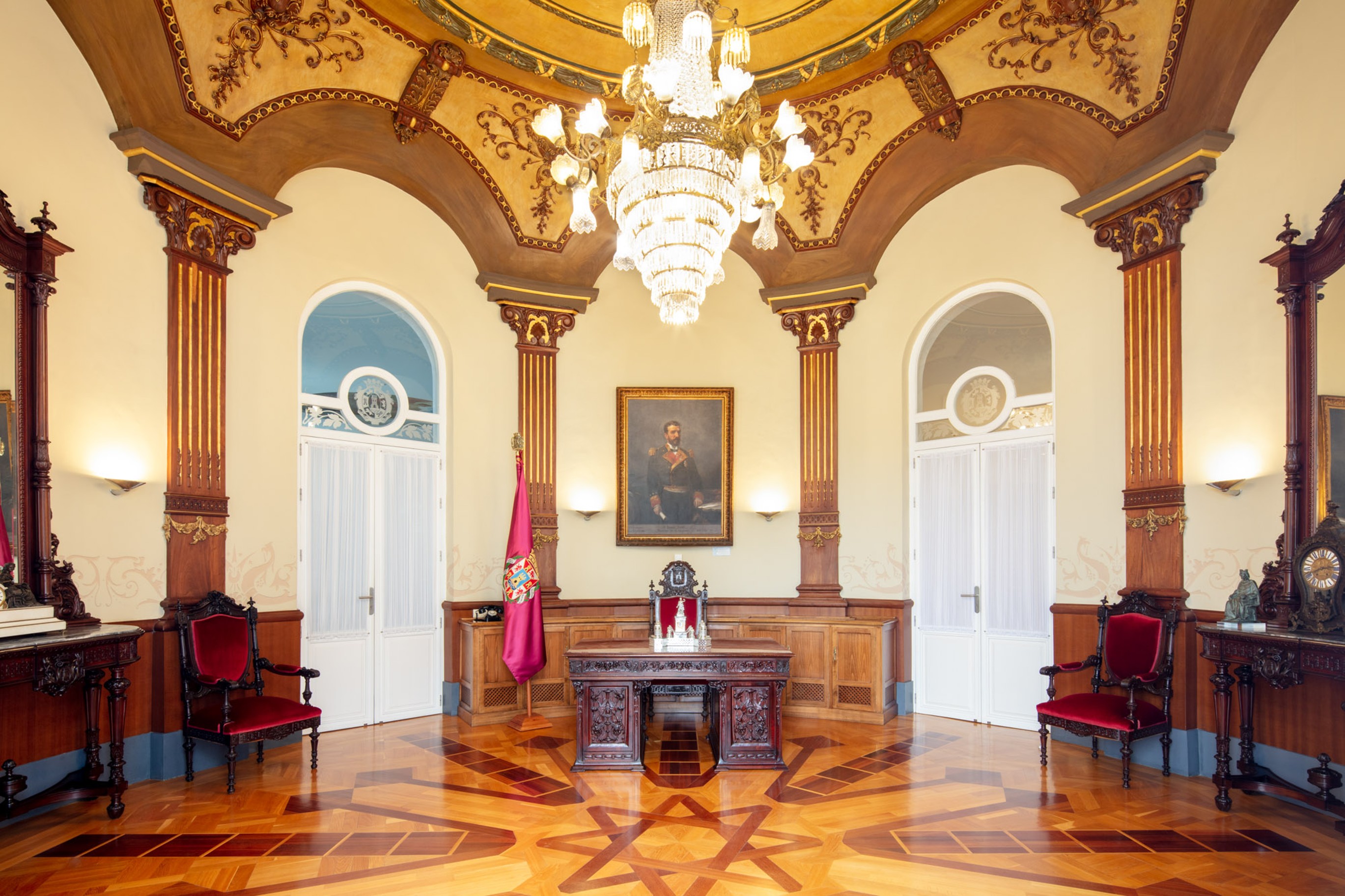 Despacho oficial alcalda del Palacio Consistorial