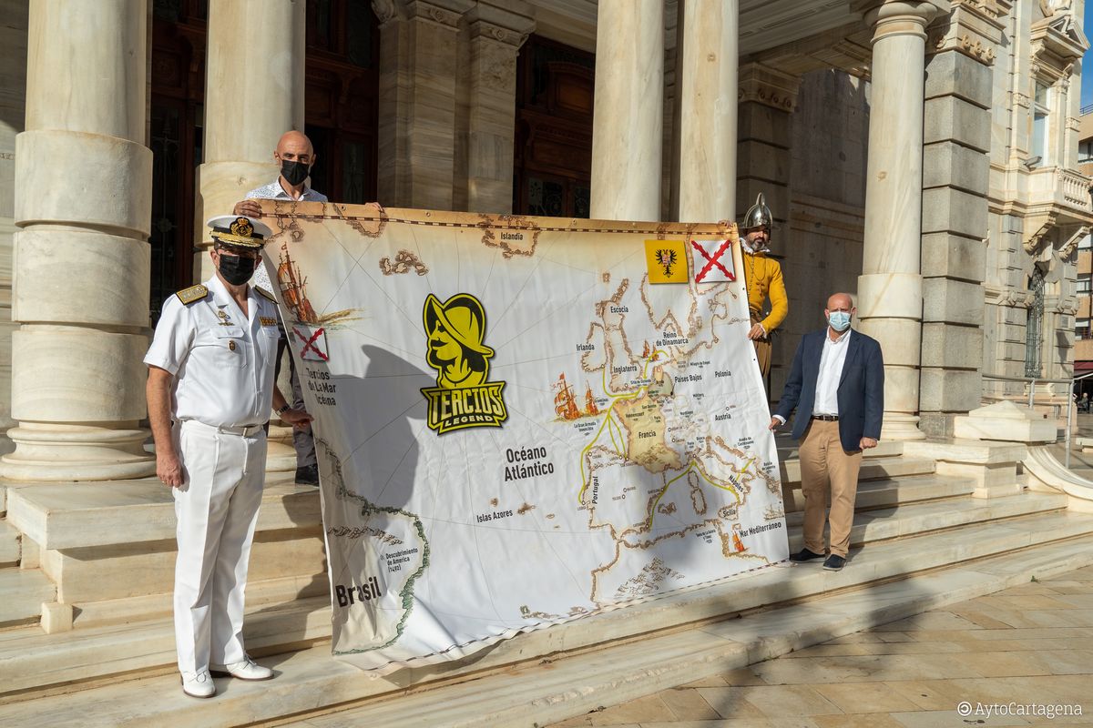 Presentacin de la carrera de obstculos Tercios del Mar