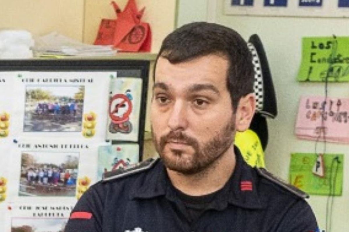 Vctor Navarro, agente de polica local premiado en los II Premios Nacionales de Buenas Prcticas del Programa Agente Tutor