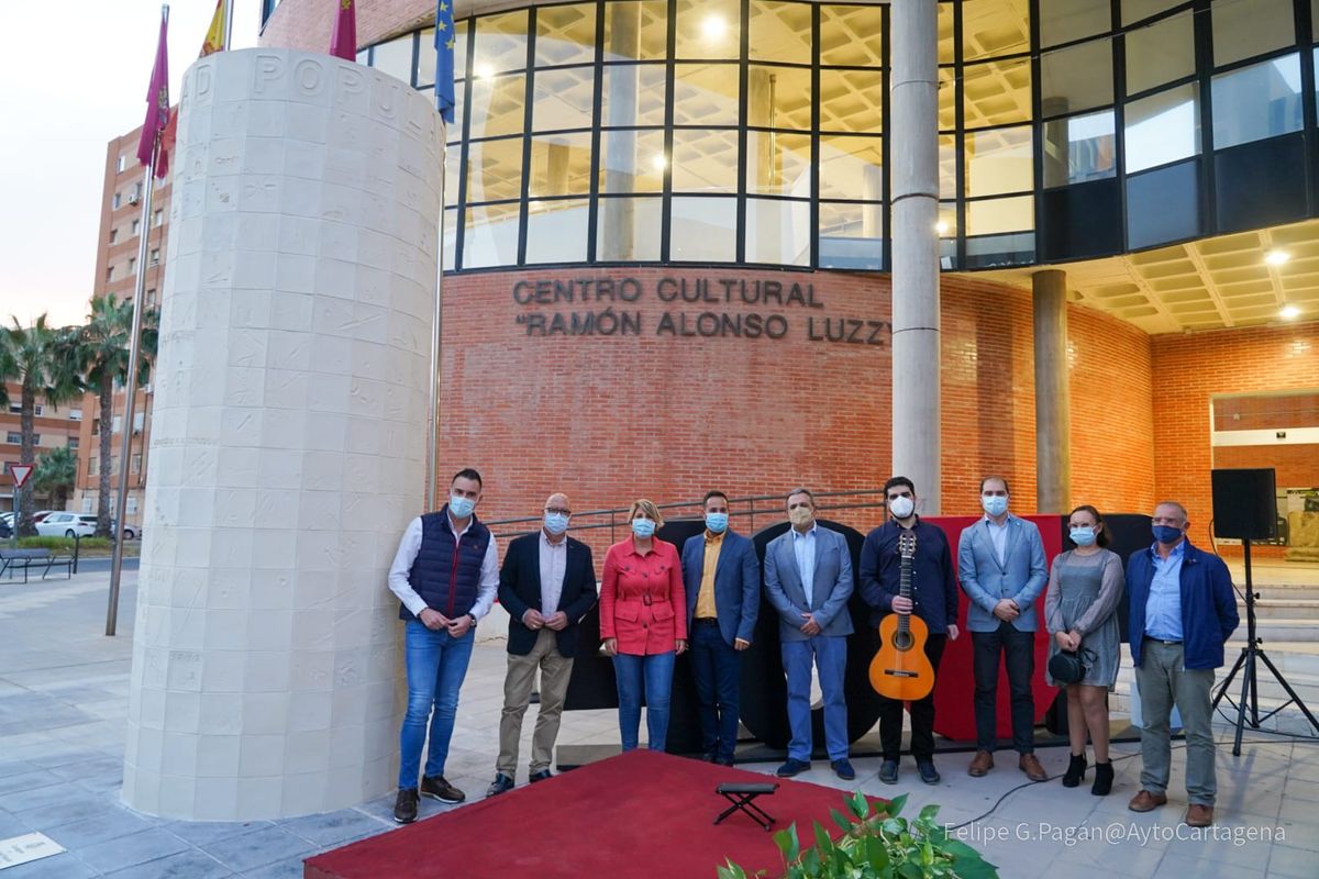 Inauguracin del monumento 