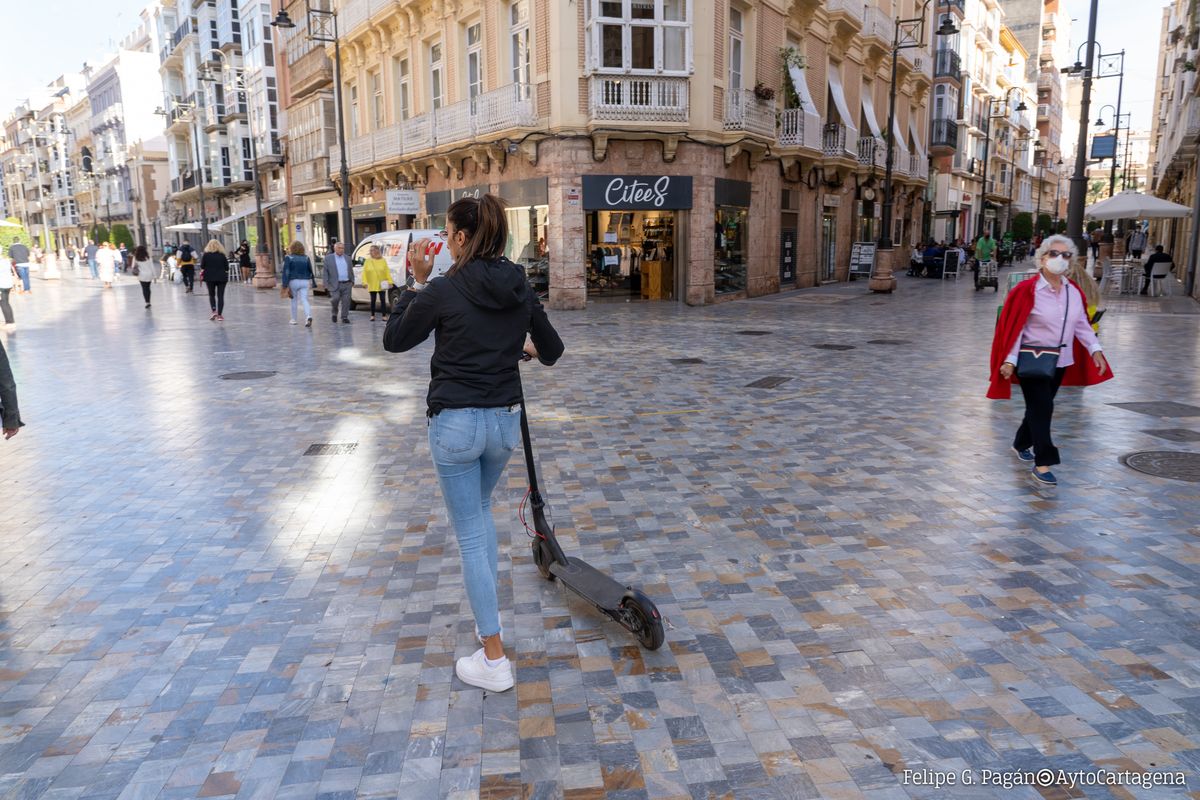 Campaa de patinetes.