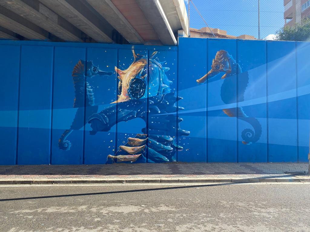Mural en Monteblanco