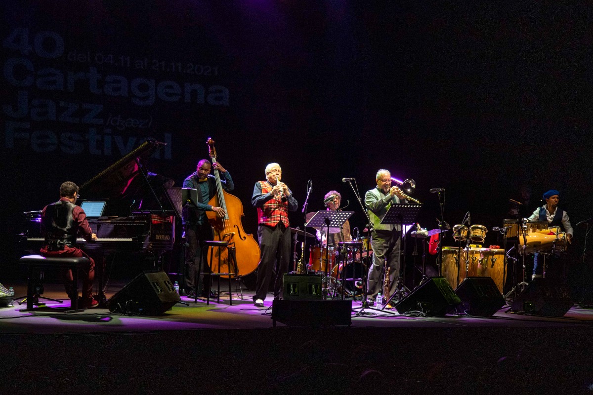 Paquito DRivera en el Cartagena Jazz Festival 
