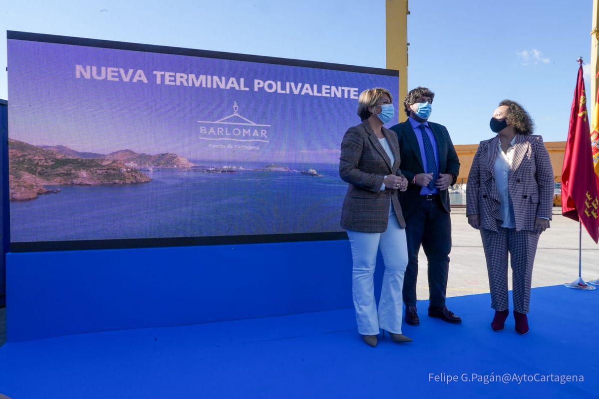 Presentacin de la nueva terminal de contenedores Barlomar en el puerto