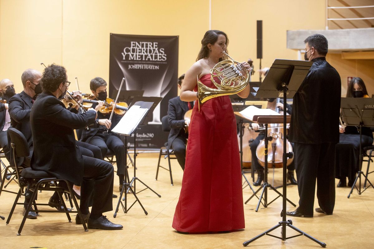Concierto promocional de Entre Cuerdas y Metales en el Auditorio del Conservatorio de Música de Cartagena