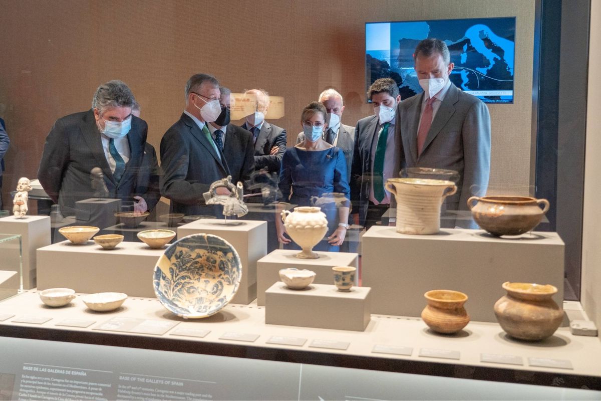 Inauguracin por Felipe VI el pasa mes de mayo del Museo Foro Romano Molinete