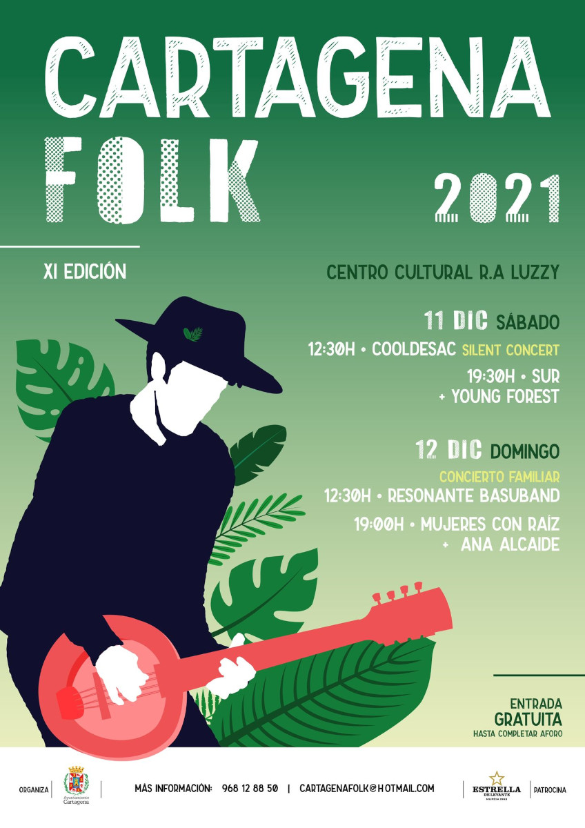 Cartel del Cartagena Folk