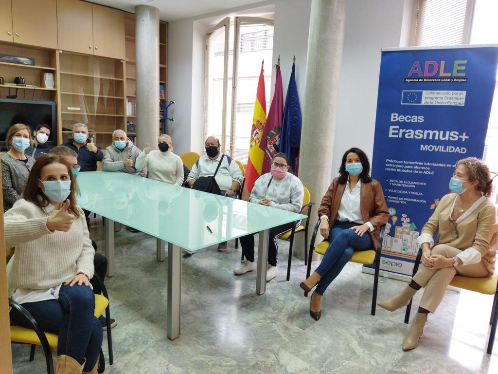 Alumnos de la ADLE participantes en el programa Erasmus+