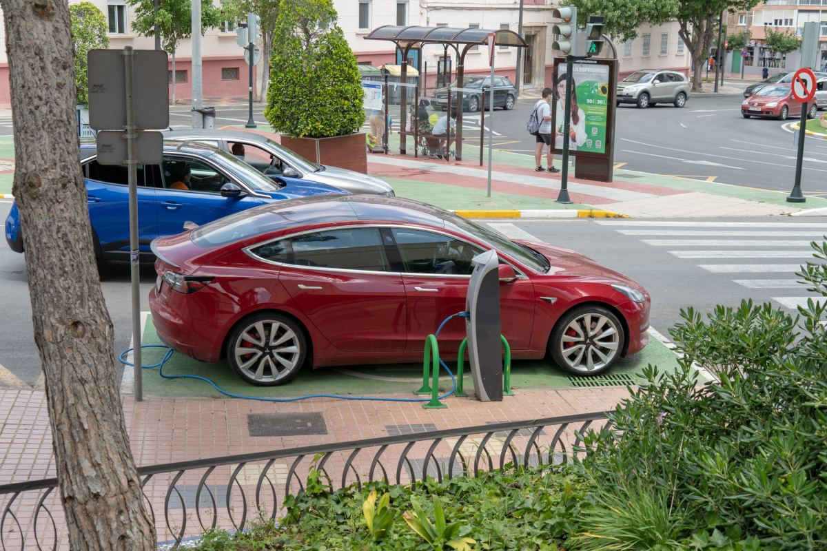 Punto de recarga para vehculos elctricos