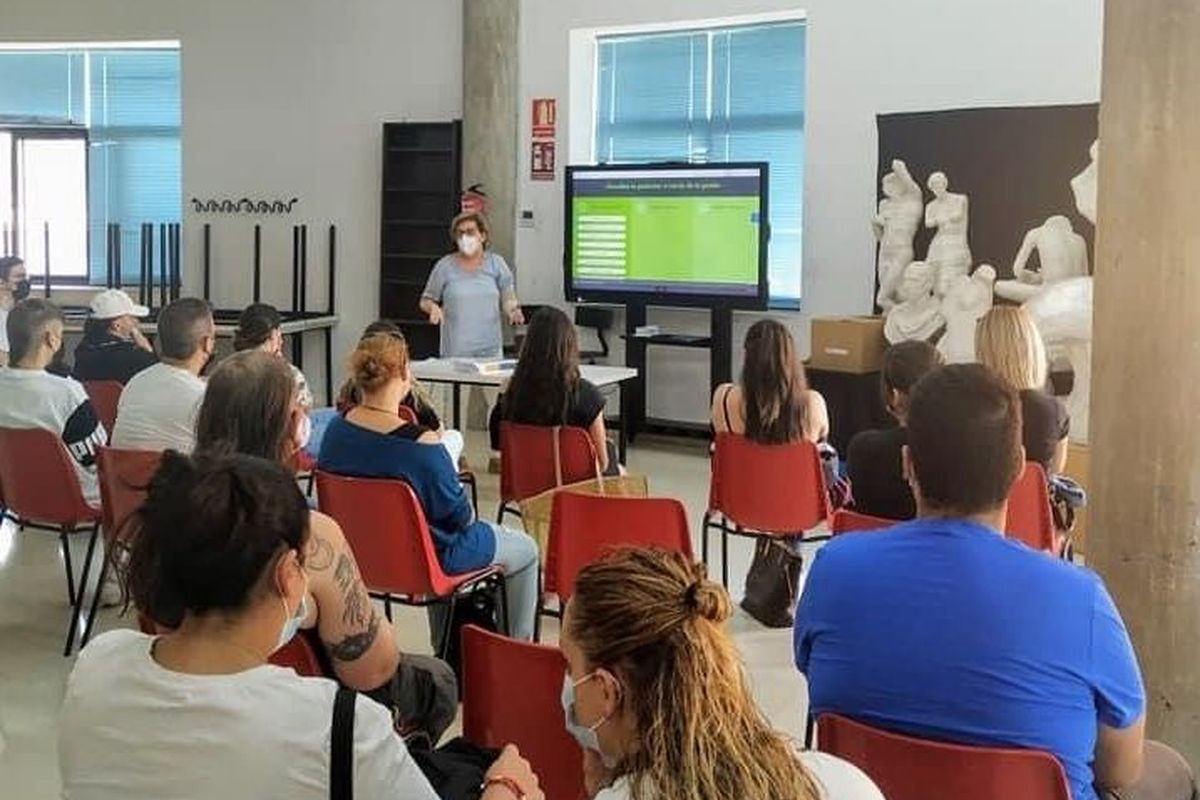 Charla de formacin en la UP