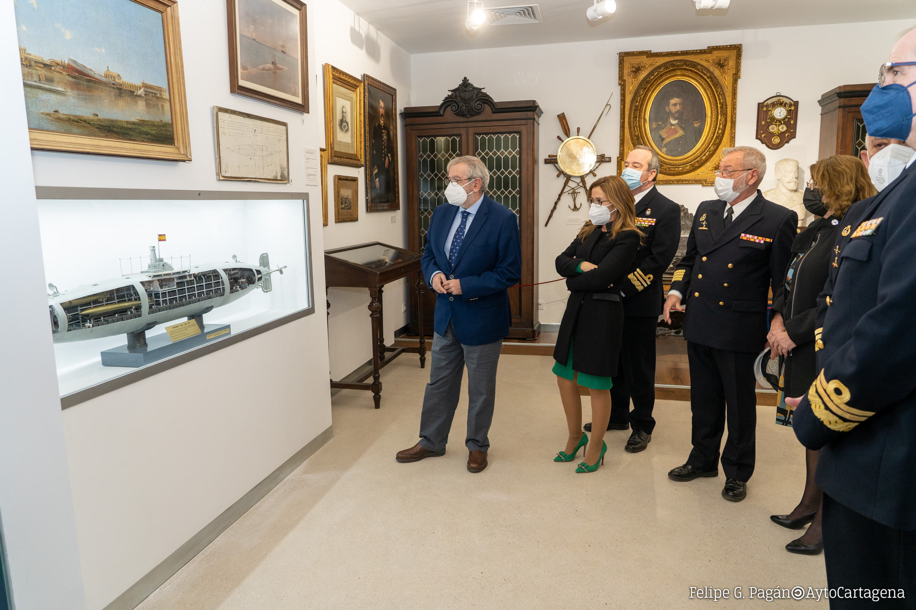 Inauguracin de la sala 'legado de Isaac Peral'