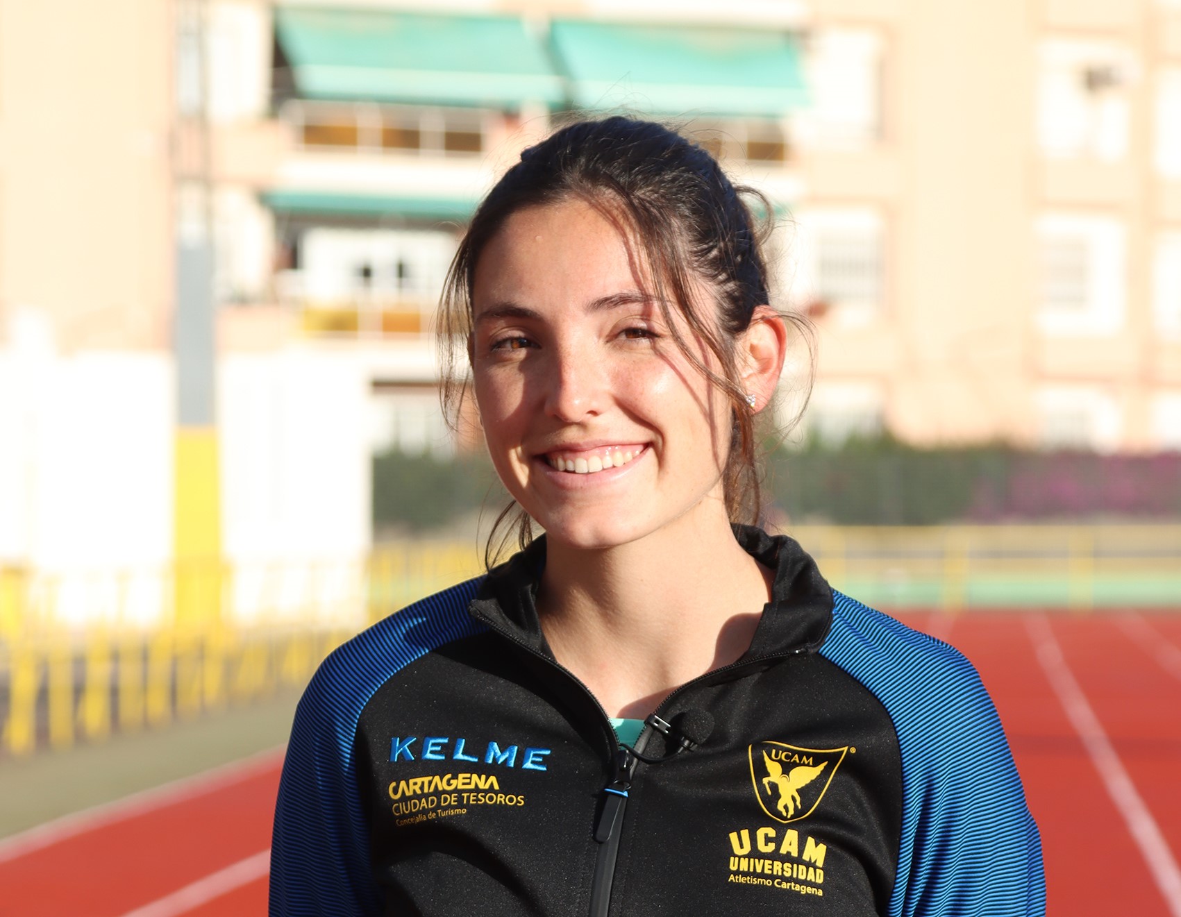 La atleta Marta Meroo