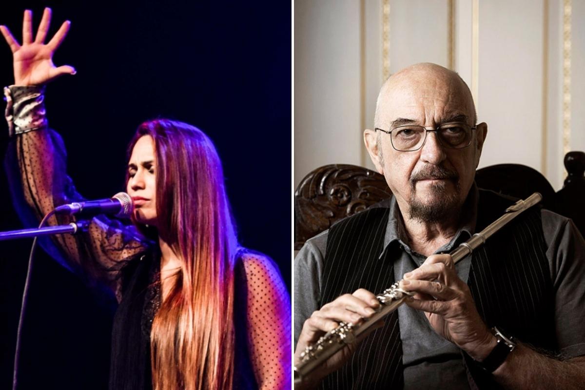 Antonia Fernndez e integrante de Jethro Tull