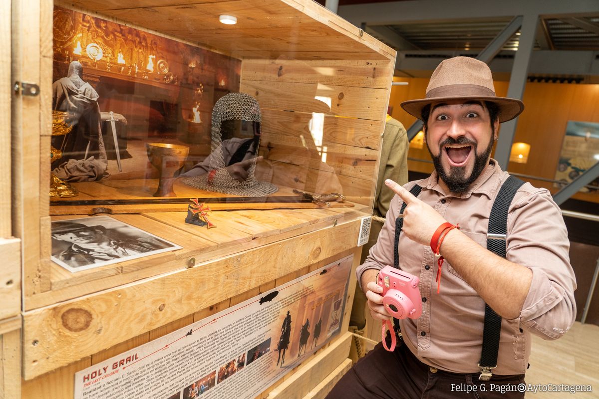 Inauguración de la exposición 'En busca de los tesoros perdidos' de Indiana Jones