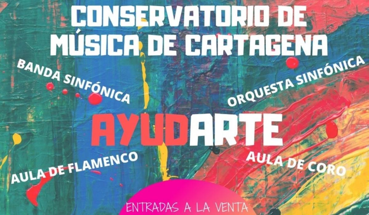 Gala benfica AyudArte del Conservatorio de Msica de Cartagena 
