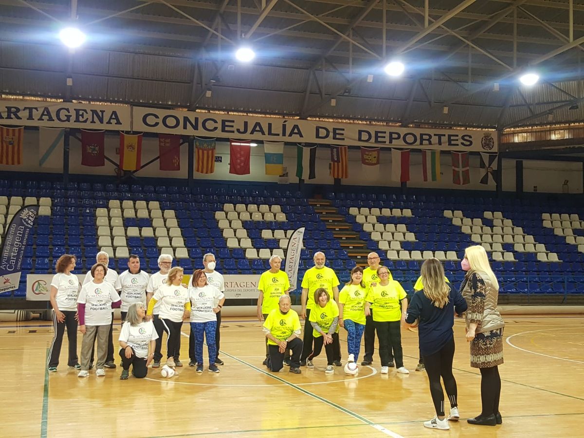 Programa Walking Football del Ayuntamiento