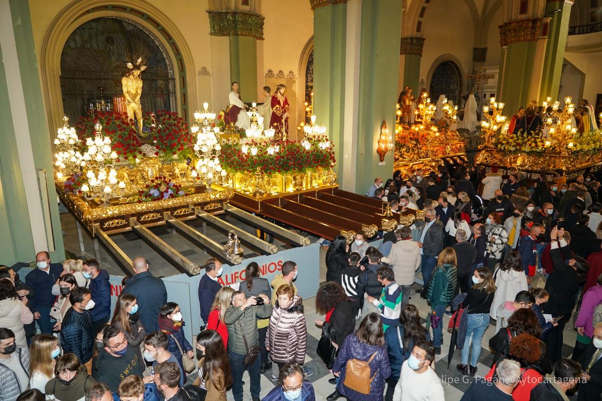 Suspensión de la Procesión del Miércoles Santo en Cartagena