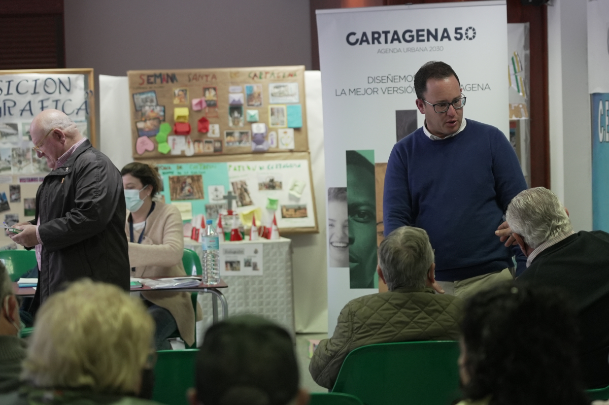 Reunión de la Agenda Urbana Cartagena 5.0 en Miranda