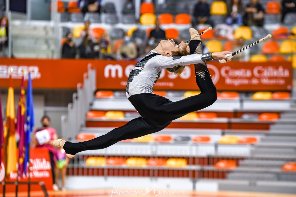 Competicin Gimnasia Rtmica en el Palacio de Deportes