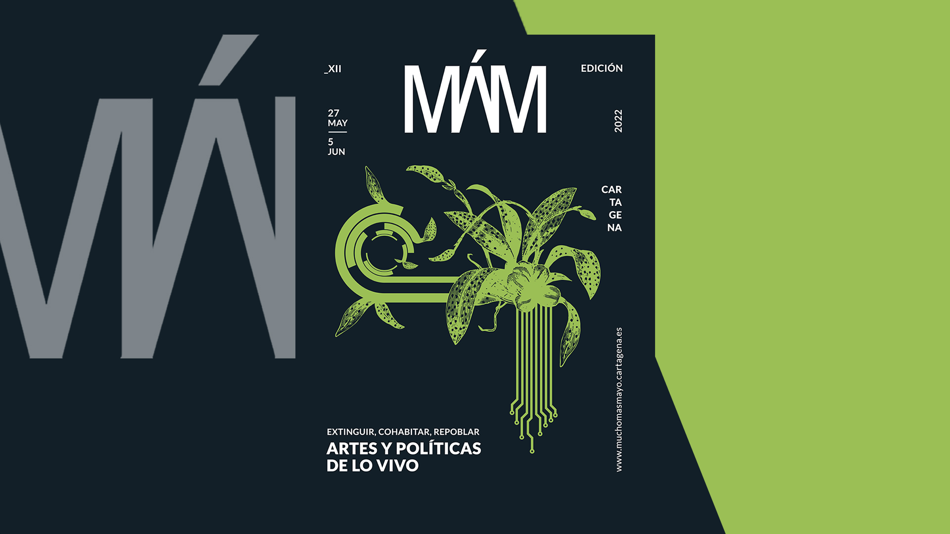 Cartel del Festival Mucho Más Mayo