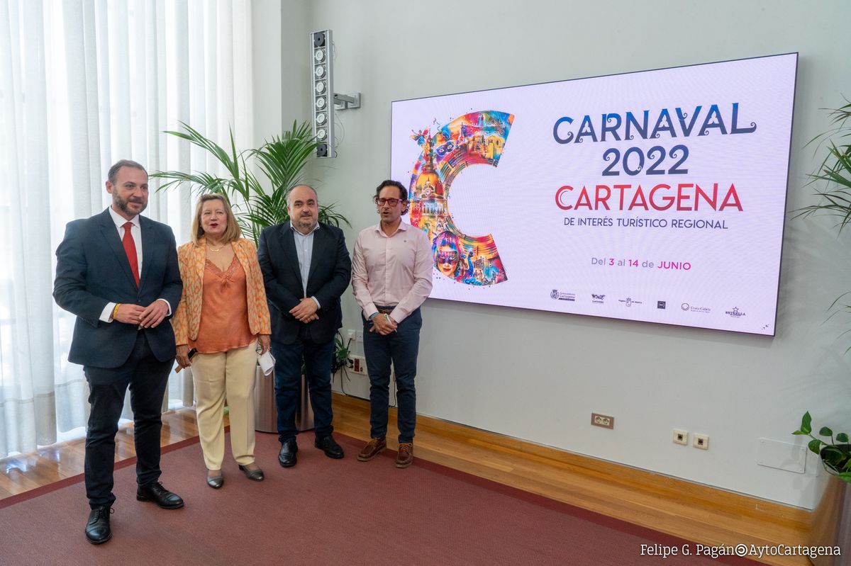 Presentacin de la programacin del Carnaval de Cartagena 2022