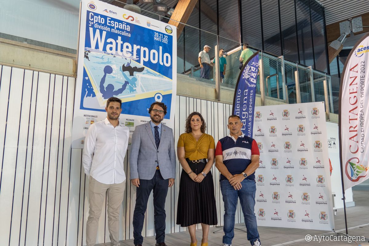 Presentacin del Campeonato de Espaa de Waterpolo