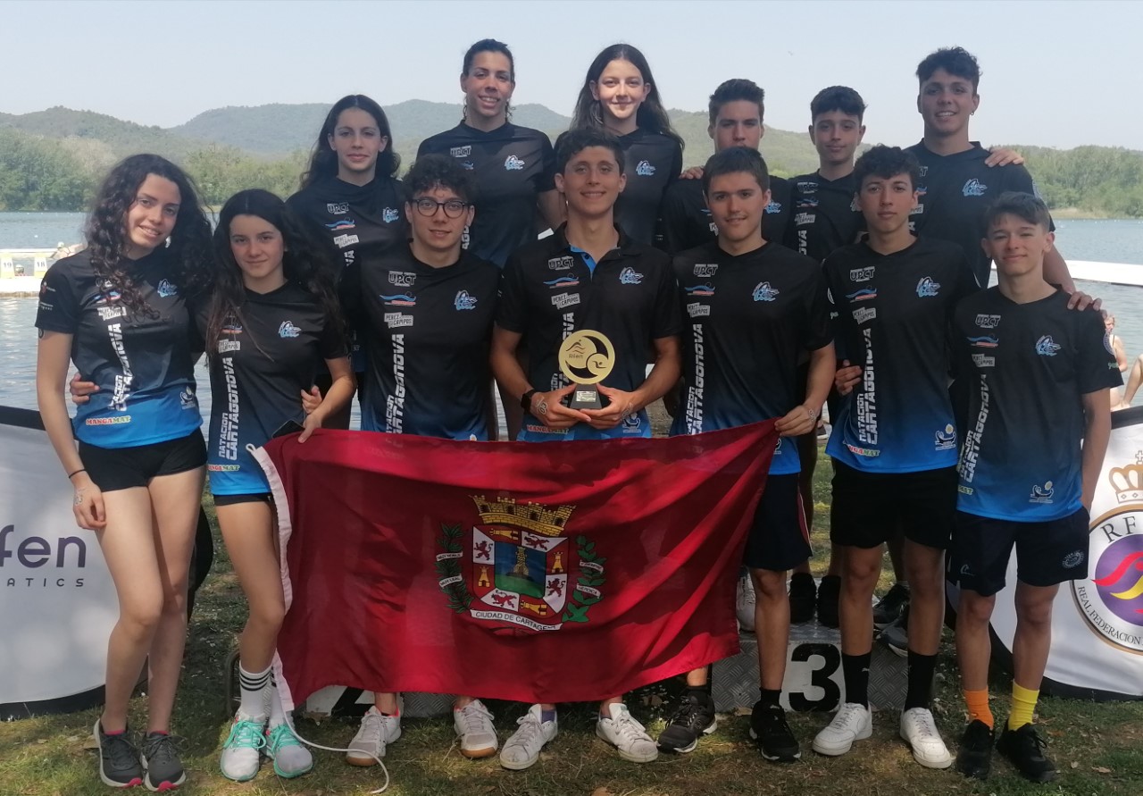 El Club Natación Cartagonova en el Campeonato de España de larga distancia 2022