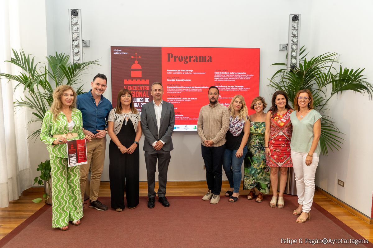 Presentación del V Encuentro Regional de Clubes de Lectura