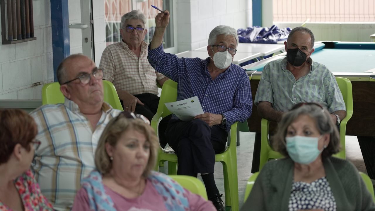 Los vecinos de Cuesta Blanca en la reunin de la Agenda Urbana Cartagena 5.0