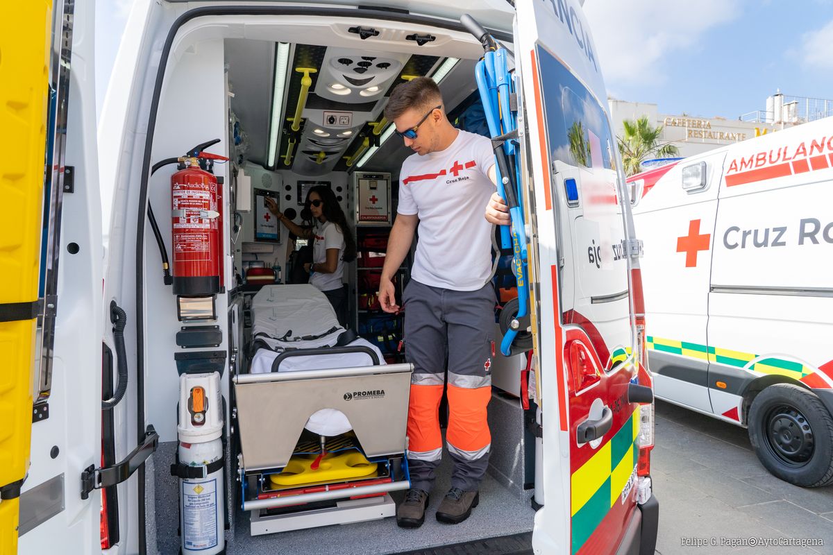 Ambulancia de soporte vital básico